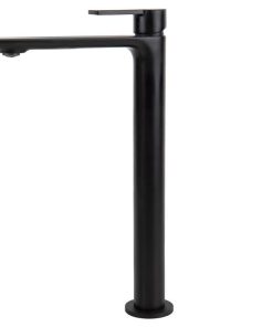 Alternative view of GRIFO ALTO MONOMANDO PARA LAVABO NEGRO MATE MODELO KERCH  25mm