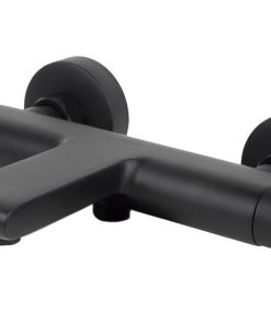 Alternative view of GRIFO TERMOSTATICO BAÑERA NEGRO MATE MODELO KERCH