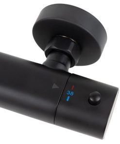 GRIFO TERMOSTATICO DUCHA NEGRO MATE MODELO KERCH 7 GRIFO TERMOSTATICO DUCHA NEGRO MATE MODELO KERCH