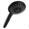 MANGO DUCHA NEGRO MATE 5 FUNCIONES 8 MANGO DUCHA NEGRO MATE 5 FUNCIONES