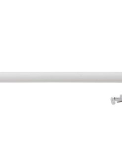 BARRA DE APOYO RECTA BLANCA (40 X 2.5 CM