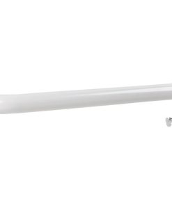 BARRA DE APOYO RECTA BLANCA (40 X 2.5 CM