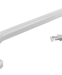 BARRA DE APOYO RECTA BLANCA (40 X 2.5 CM