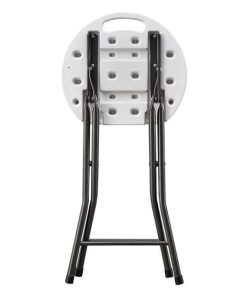Alternative view of TABURETE PLEGABLE BLANCO 33x30x46cm venta unitaria