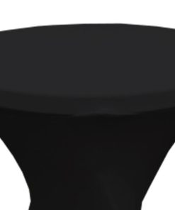 CUBIERTA DE MESA BAR NEGRA 5 CUBIERTA DE MESA BAR NEGRA