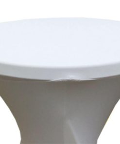 CUBIERTA DE MESA BAR BLANCA