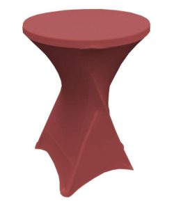 CUBIERTA DE MESA BAR ROJA