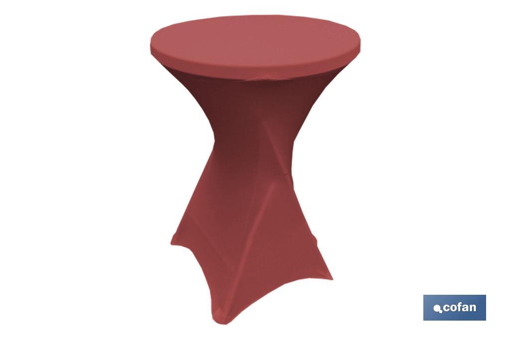CUBIERTA DE MESA BAR ROJA 1 CUBIERTA DE MESA BAR ROJA