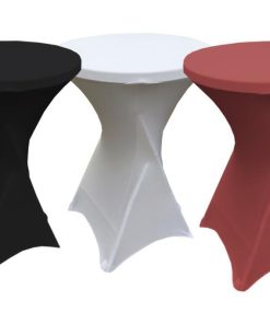 CUBIERTA DE MESA BAR ROJA 6 CUBIERTA DE MESA BAR ROJA