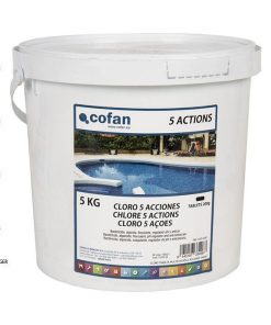 CLORO 5 ACCIONES TABLETA 5 KG COFAN