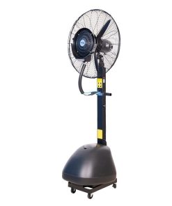 VENTILADOR INDUSTRIAL DE PIE CON NEBULIZACIÓN Y 3 VELOCIDADES Ø65 CM 260 W