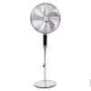 VENTILADOR DE PIE OSCILANTE GRIS METALIZADO OSCILANTE CON 3 VELOCIDADES Y TEMPORIZADOR Ø45 CM 70 W 9 VENTILADOR DE PIE OSCILANTE GRIS METALIZADO OSCILANTE CON 3 VELOCIDADES Y TEMPORIZADOR Ø45 CM 70 W