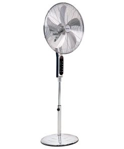 Alternative view of VENTILADOR DE PIE OSCILANTE GRIS METALIZADO OSCILANTE CON 3 VELOCIDADES Y TEMPORIZADOR Ø45 CM 70 W