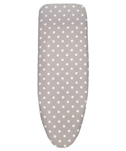 FUNDA ACOLCHADA PARA TABLA DE PLANCHAR 135 X 53 CM  LUNARES