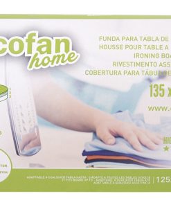 FUNDA ACOLCHADA PARA TABLA DE PLANCHAR 135 X 53 CM LUNARES