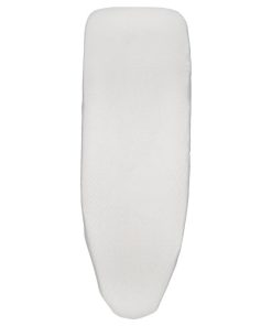 FUNDA ACOLCHADA PARA TABLA DE PLANCHAR 135 X 53 CM  GRIS METALIZADO