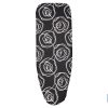 FUNDA ACOLCHADA PARA TABLA DE PLANCHAR 135 X 53 CM ROSAS NEGRAS