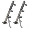 TENDEDERO FIJO DE PARED DE DOS PIEZAS INOXIDABLE 304 3 POLEAS 36.5 x 9.5 CM
