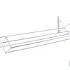 TENDEDERO EXTENSIBLE PARA PARED EN ALUMINIO LACADO 100 CM