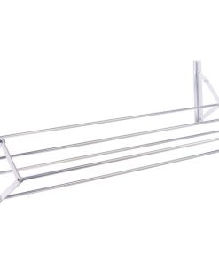 TENDEDERO EXTENSIBLE PARA PARED EN ALUMINIO LACADO 100 CM