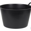 CAPAZO  NEGRO  RECICLADO  42 L   48.5 X 45 X 38 CM venta unitaria