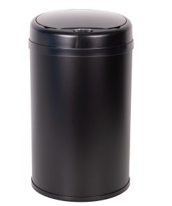 CUBO DE BASURA  NEGRO CON SENSOR Y CUBO INTERIOR 30 L 52 X 30,5 CM