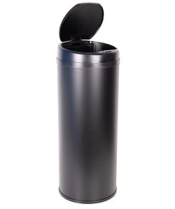 Alternative view of CUBO DE BASURA  NEGRO CON SENSOR Y CUBO INTERIOR 50 L 30,5 X 78 CM