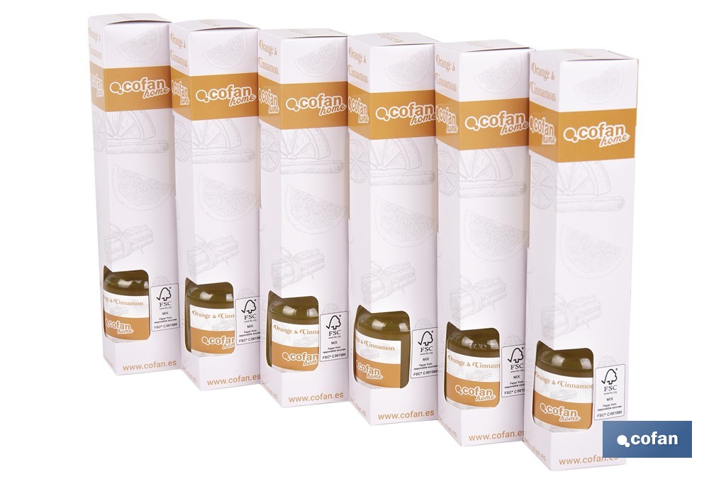 AMBIENTADOR DE VARILLAS ORANGE CINNAMON 50 ML 1 AMBIENTADOR DE VARILLAS ORANGE CINNAMON 50 ML