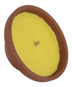 Alternative view of VELA AROMÁTICA DE CITRONELA RECIPIENTE TERRACOTA 300 G