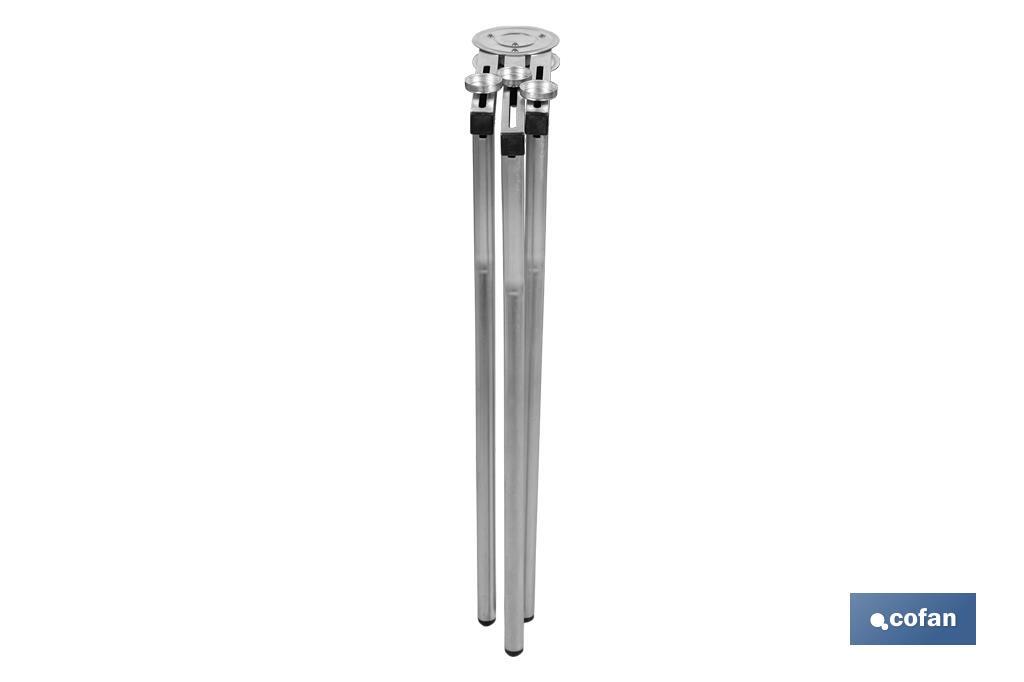 TRÍPODE REGULABLE PARA QUEMADOR ALTURA 70 CM 3 TRÍPODE REGULABLE PARA QUEMADOR ALTURA 70 CM - Imagen 3