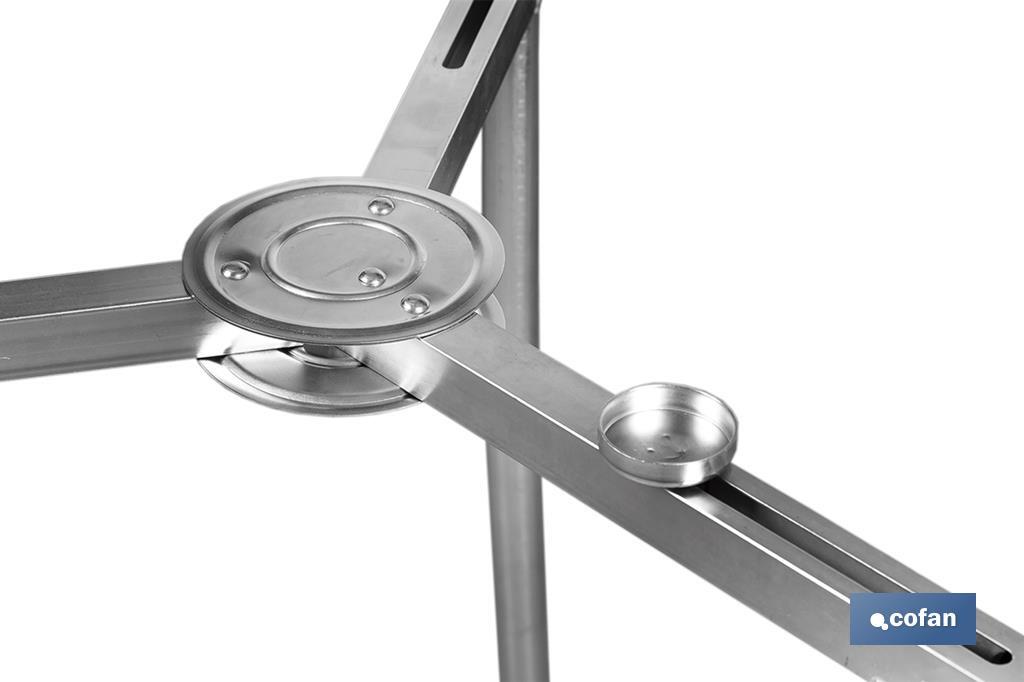 TRÍPODE REGULABLE PARA QUEMADOR ALTURA 70 CM 4 TRÍPODE REGULABLE PARA QUEMADOR ALTURA 70 CM - Imagen 4