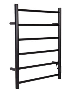 TOALLERO ELÉCTRICO NEGRO 80 W 68 X 53 X 10.5 CM IP44