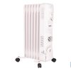 RADIADOR DE ACEITE CON TERMOSTATO REGULABLE Y VENTILADOR 7 ELEMENTOS 1500 W 9 RADIADOR DE ACEITE CON TERMOSTATO REGULABLE Y VENTILADOR 7 ELEMENTOS 1500 W