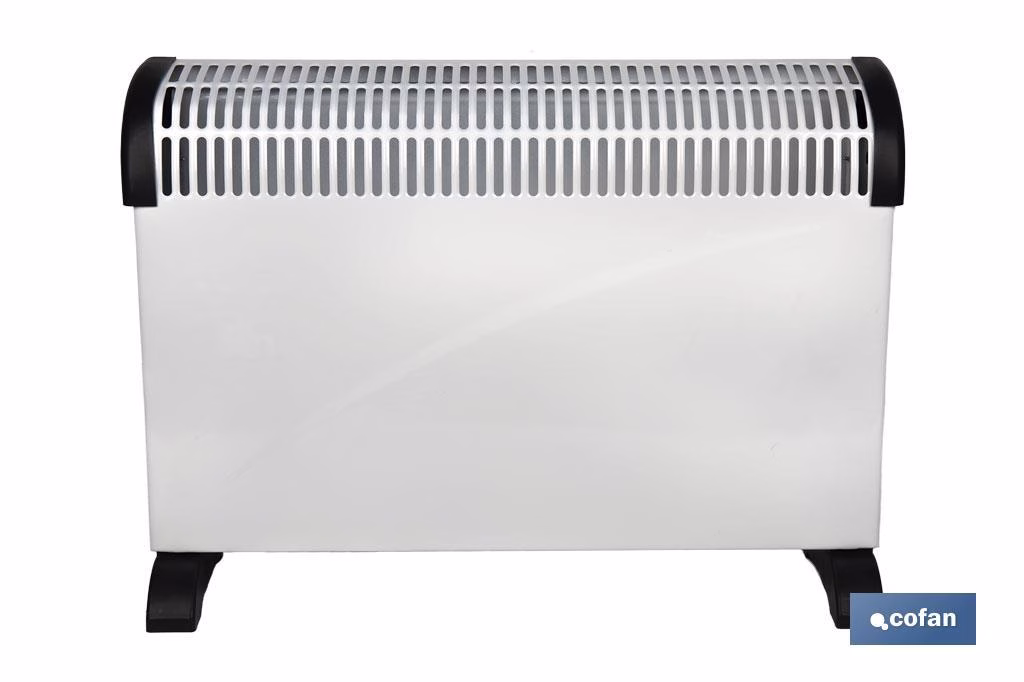 CONVECTOR CON TERMOSTATO REGULABLE 750/1250/2000 W - Imagen 2
