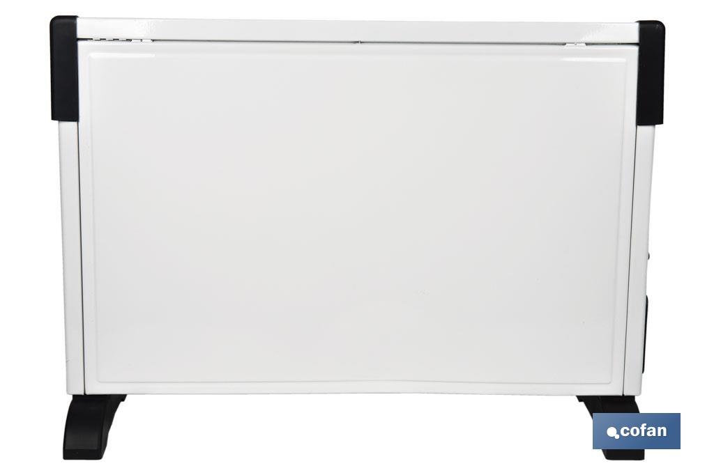 CONVECTOR CON TERMOSTATO REGULABLE 750/1250/2000 W 4 CONVECTOR CON TERMOSTATO REGULABLE 750/1250/2000 W - Imagen 4