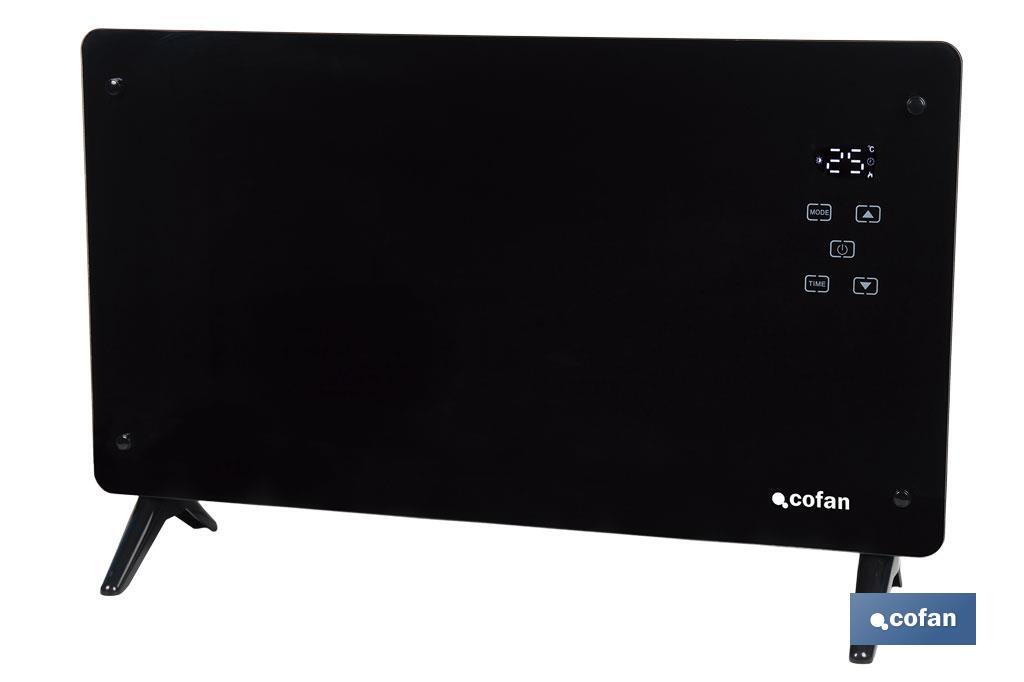 CONVECTOR DE PANEL DE VIDRIO PANTALLA LED 2000 W 3 CONVECTOR DE PANEL DE VIDRIO PANTALLA LED 2000 W - Imagen 3