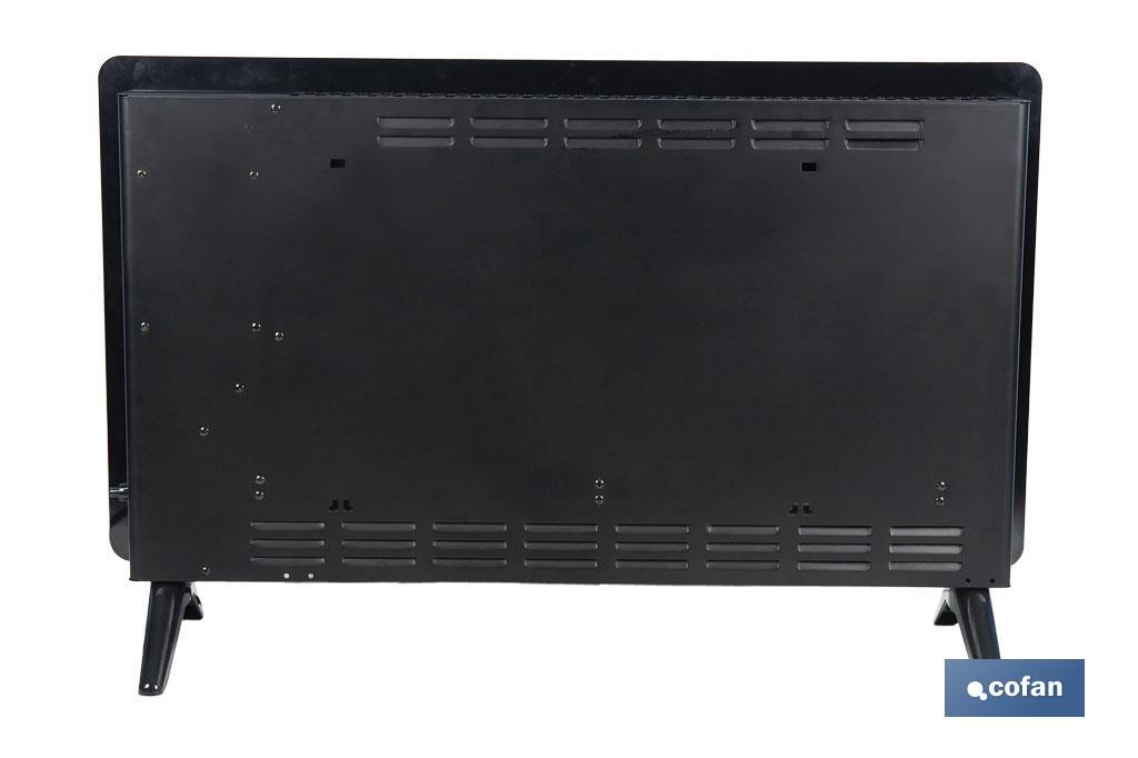 CONVECTOR DE PANEL DE VIDRIO PANTALLA LED 2000 W 4 CONVECTOR DE PANEL DE VIDRIO PANTALLA LED 2000 W - Imagen 4