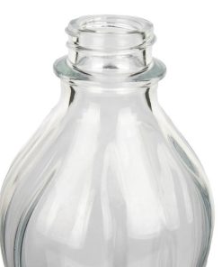 BOTELLA DE VIDRIO TRANSPARENTE TAPÓN ACERO INOXIDABLE 1 L VENTA UNITARIA - Imagen 4