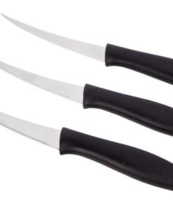 PACK DE 3 CUCHILLOS PARA FRUTA Y VERDURA 21 CM