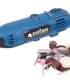 MULTIHERRAMIENTA ROTATIVA 135 W 8000-33000 RPM CON ACCESORIOS