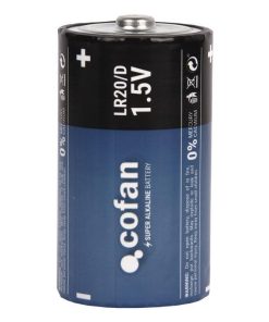 BLÍSTER DE 2 PILAS ALCALINAS LR20/D VENTA UNITARIA
