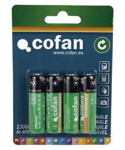 BLISTER 4 PILAS RECARGABLES AA 2300mAh