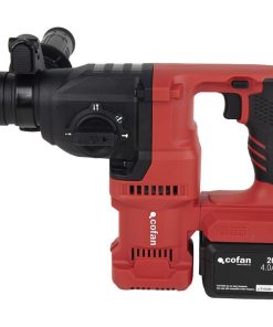 Alternative view of TALADRO MARTILLO PERFORADOR SDS-PLUS A BATERÍA Li-ion 20 V 1150 RPM