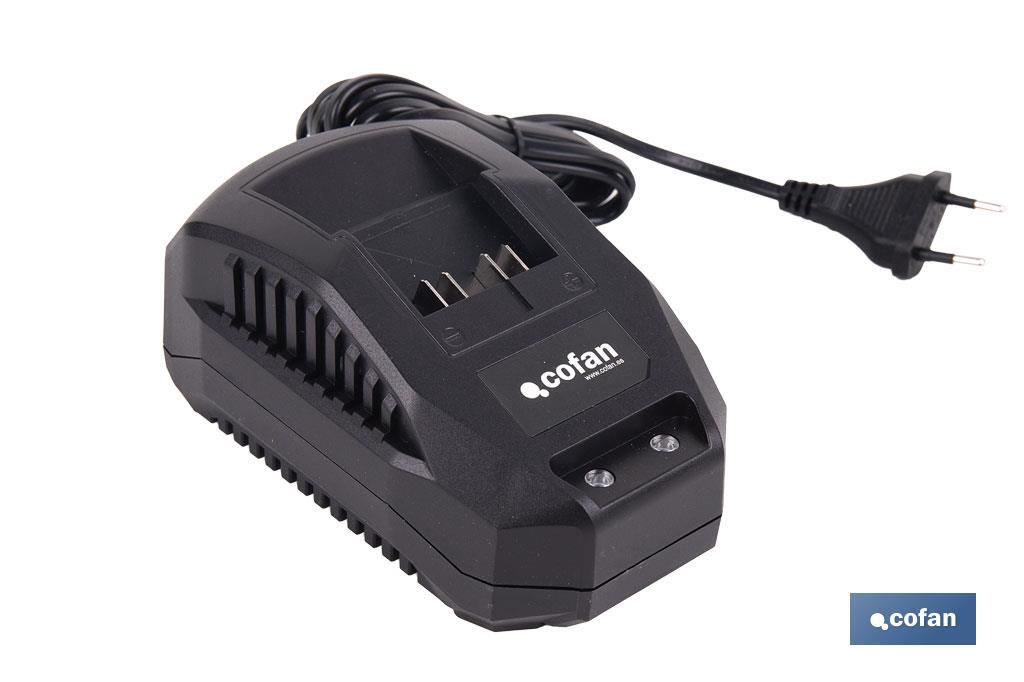 CARGADOR DE BATERÍAS 20 V - 2,4 A 1 CARGADOR DE BATERÍAS 20 V - 2,4 A