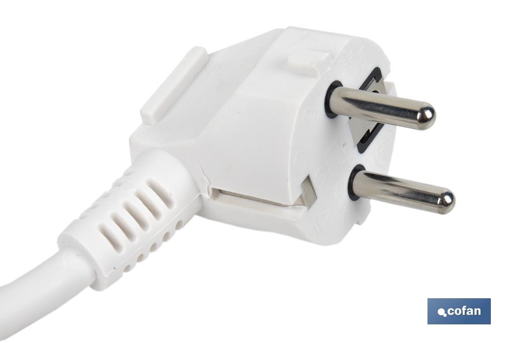 BASE MÚLTIPLE 4T. 1,4M CABLE C/INT. (16A-250V) 3 BASE MÚLTIPLE 4T. 1,4M CABLE C/INT. (16A-250V) - Imagen 3