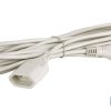 PROLONGADOR BIPOLAR 10A250V ESPIGAø4 CABLE 5M BLANCO 2 PROLONGADOR BIPOLAR 10A250V ESPIGAø4 CABLE 5M BLANCO