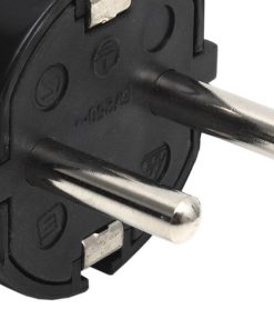 CLAVIJA BIPOLAR NEGRO (16A-250V) 5 CLAVIJA BIPOLAR NEGRO (16A-250V)