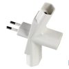 ADAPTADOR MULTIVIA 3 VIAS (10A-250V)