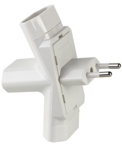 ADAPTADOR MULTIVIA 3 VIAS (10A-250V)
