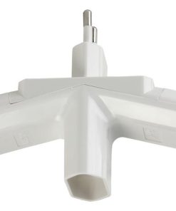 ADAPTADOR MULTIVIA 3 VIAS (10A-250V)